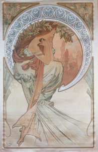 La poesía de Alphonse Mucha