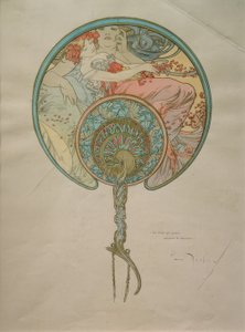 Diseño para un abanico