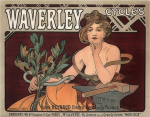 Bicicletas Waverley. 1896