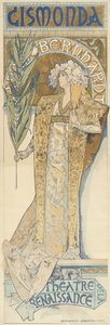 Gismonda, 1894-95 de Alphonse Mucha