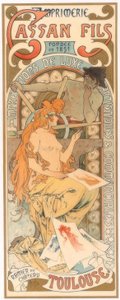 Imprenta Cassan Fils de Alphonse Mucha