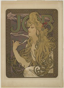 Job, 1896 de Alphonse Mucha