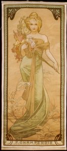 La primavera de Alphonse Mucha