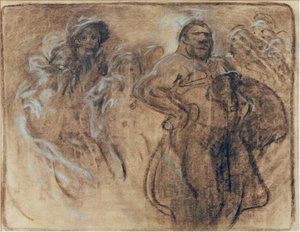 Hombre de Alphonse Mucha