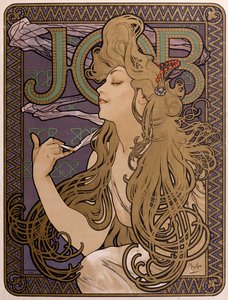 Cartel para papel de seda Job