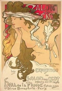 Salón de los Cien de Alphonse Mucha