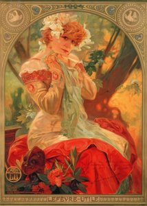 Sarah Bernhardt de Alphonse Mucha