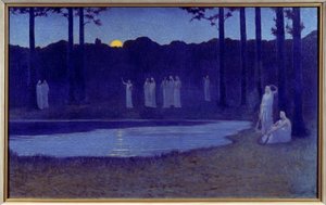 Simbolismo: "Cantos de noche" de Alphonse Osbert