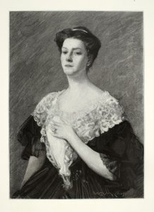 Retrato de una mujer de Alsace Henry Wolf