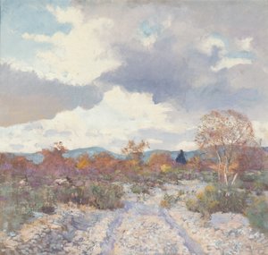 Palm Springs, c.1925 (óleo sobre lienzo) de Alson Skinner Clark
