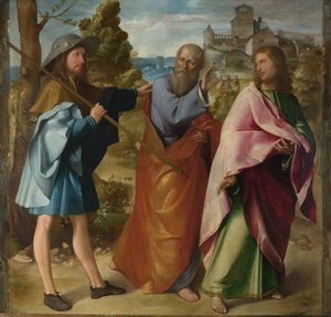 El Camino a Emaús, c. 1516