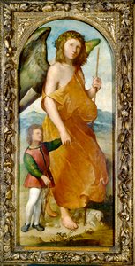 Tobías y el ángel de Altobello Melone
