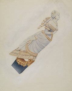 Figura de proa: "Belle of Bath" de Alton K. Skillin