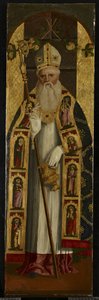 Un obispo santo, finales del siglo XV de Alvise Vivarini