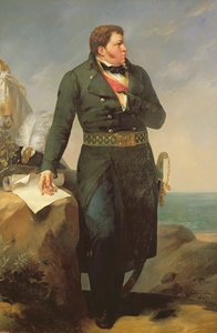 Retrato de Georges Cadoudal (1771-1804) 1827 (óleo sobre lienzo) de Amable Paul Coutan