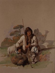 Pastor, c.1855 de Amadeo Preziosi