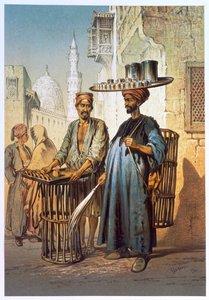 El vendedor de té, 1862 de Amadeo Preziosi