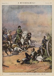 Ilustración para Los Miserables de Victor Hugo (litografía en color)