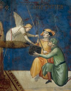 Alegoría del Buen Gobierno, Justicia Conmutativa o Castigo Conmutativo, (detalle) de Alegoría y Efectos del Buen y Mal Gobierno en la Ciudad y el Campo de Ambrogio Lorenzetti