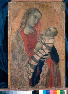 La Virgen y el Niño de Ambrogio Lorenzetti