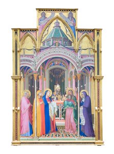 Presentación de Jesús en el templo de Ambrogio Lorenzetti