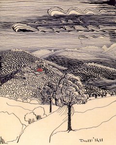 San Juan Bautista, ca. 1340 de Ambrogio Lorenzetti