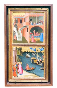 Historias de la vida de San Nicolás de Ambrogio Lorenzetti