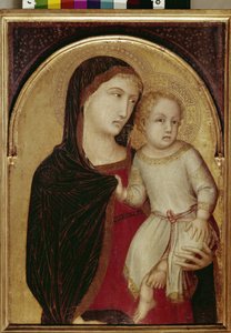 Virgen y Niño de Ambrogio Lorenzetti