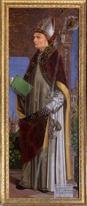 San Hugo de Grenoble (o Hugo de Chateauneuf) (1053-1132), obispo de Grenoble de Ambrogio da Fossano (c.1460 1523)