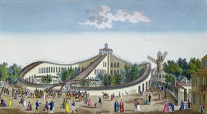 Paseos Aéreos, Jardín Baujon, Honrado por la Presencia de su Majestad, 2 de agosto de 1817