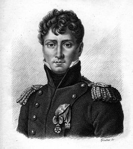 Auguste de Colbert (1777-1809), general francés en “Retratos de los Generales Franceses”. Grabado por Ambroise Tardieu en 1818. Colección Stella
