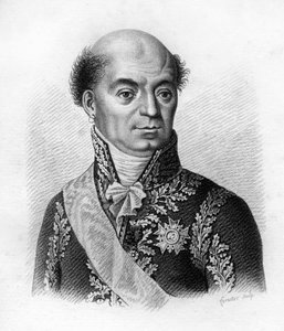 Dominique Catherine, Marqués de Pérignon Mariscal de Francia (1754-1818). En "Portraits des généraux français en suite les victoires et conquêtes des Français". Grabado por Ambroise Tardieu en 1818. Colección Stella. de Ambroise Tardieu