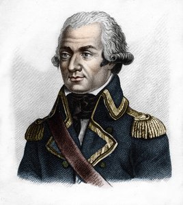General Dumouriez. Charles François du Périer, conocido como du Périer du Mourier luego Dumouriez General francés (1739-1823). En Retratos de los generales franceses en la serie de victorias y conquistas de los franceses. Grabado por Ambroise Tardieu en 18