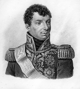 General Duroc. Géraud Christophe Michel Duroc, Duque de Frioul (1772-1813) - en “Retratos de los generales franceses tras las victorias y conquistas de los franceses”. Grabado por Ambroise Tardieu en 1818. Colección Stella. de Ambroise Tardieu