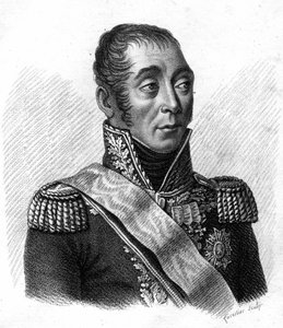 Retrato de Emmanuel, Marqués de Grouchy, Mariscal de Francia (1766-1847) - en “Portraits des generaux francais en suite les victoires et conquetes des Francais”. Grabado por Ambroise Tardieu en 1818. Colección Stella. de Ambroise Tardieu