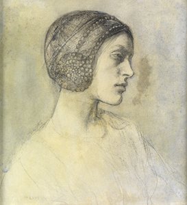 Anais, usando un beguin, c.1822 de Ambrose McEvoy