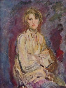 Anna, Hija del Artista, 1905 1935 de Ambrose McEvoy
