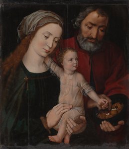 La Sagrada Familia, 1525-1530 de Ambrosius Benson