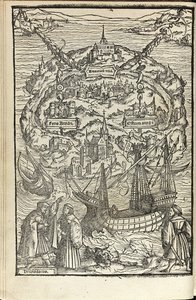 Utopía de Thomas More, 1518 de Ambrosius Holbein