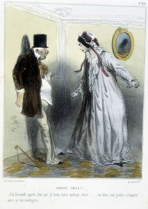 ¡Crrr perro! - en “Madeleines” por Cham, c.1870-1880 de Amédée de Noé