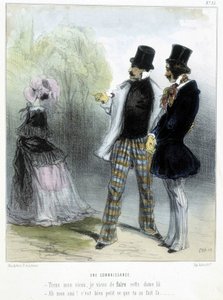 Un conocimiento - en "Madeleines" por Cham, v.1870-1880 de Amédée de Noé
