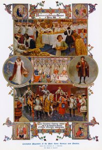 Pompa de coronación del pasado
