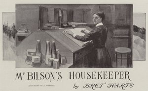 El ama de llaves del Sr. Bilson, por Bret Harte