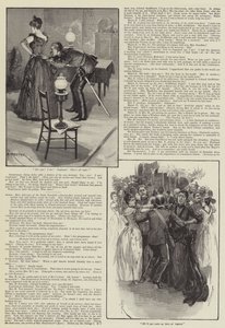 La Sra. Hauksbee Se Sienta, Una Extravaganza No Histórica, por Rudyard Kipling de Amedee Forestier