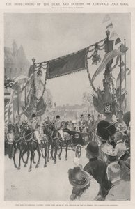 El Regreso del Duque y la Duquesa de Cornwall y York