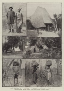 La cuestión fronteriza Lagos-Dahomey, escenas en el distrito disputado del interior de Amedee Forestier