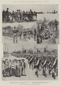 La guerra hispanoamericana, incidentes de la movilización de Estados Unidos en Tampa