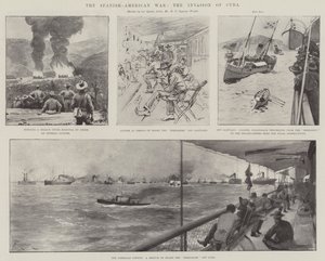 La guerra hispanoamericana, la invasión de Cuba