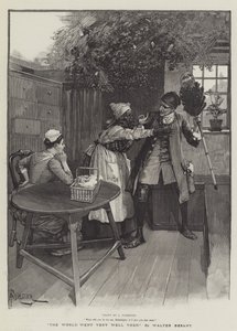 El mundo iba muy bien entonces, por Walter Besant de Amedee Forestier
