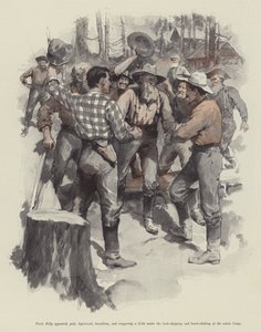 Tío Jim y Tío Billy, por Bret Harte de Amedee Forestier